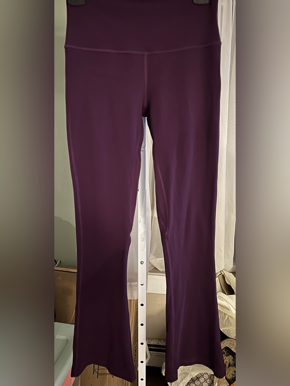 lululemon athletica Flare Leggings in Plum